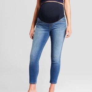 Plus Isabel maternity skinny crop jeans
